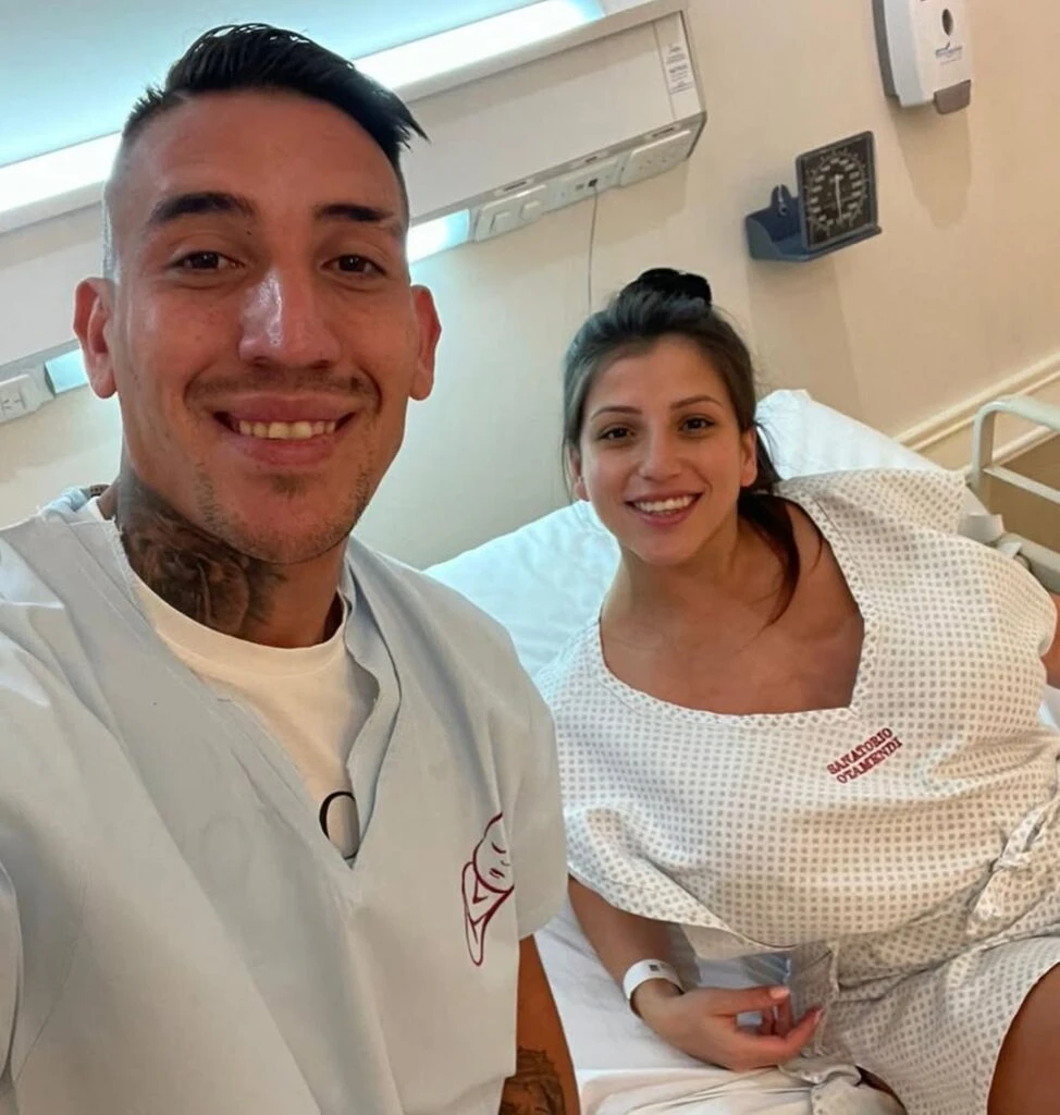 Jenifer Lauría y Ricardo Centurión