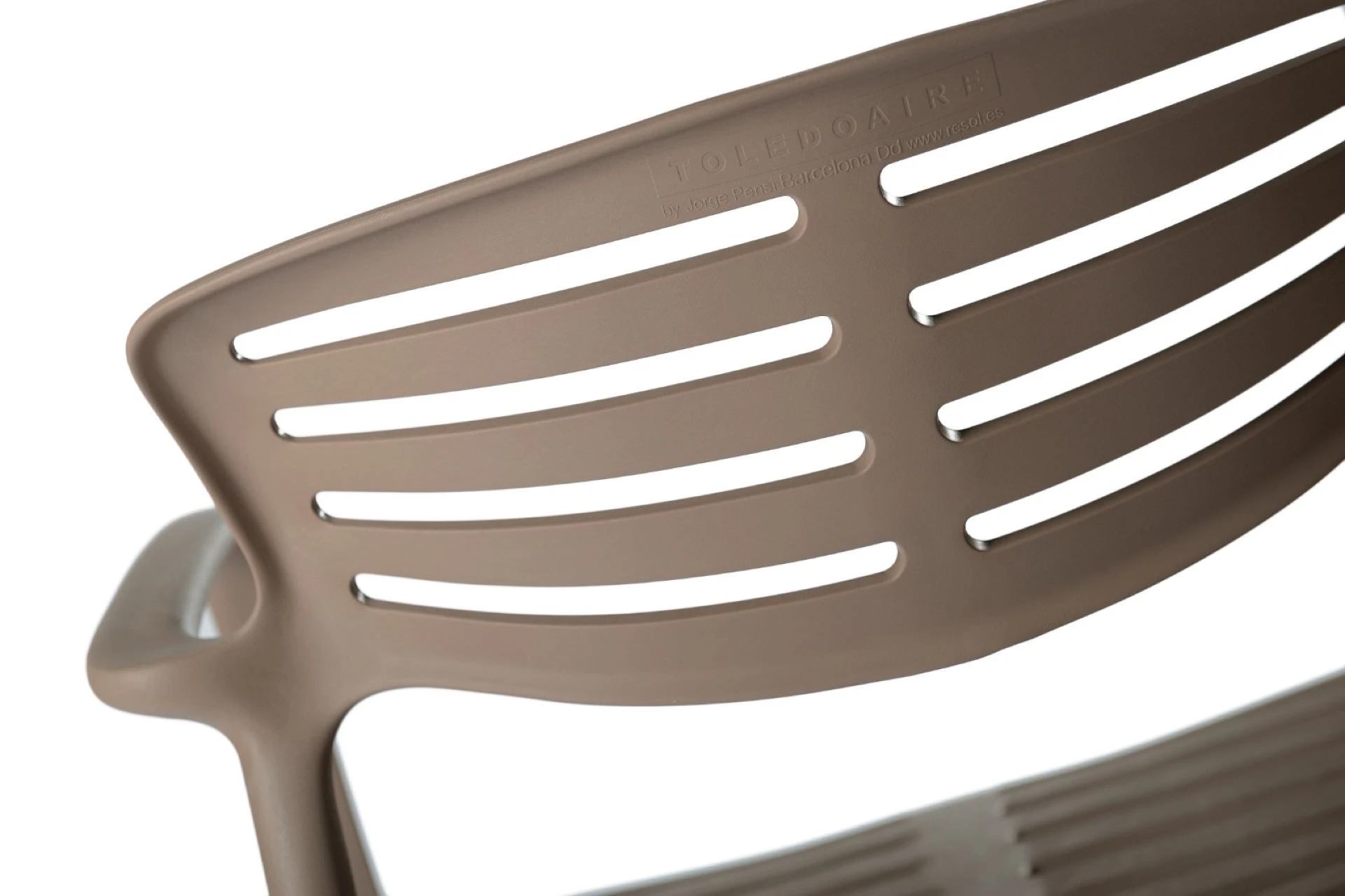 
Detalle de la silla Toledo de Jorge Pensi. 