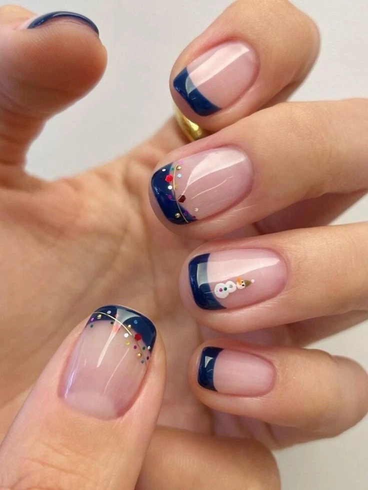 Uñas 7 diseños delicados para Navidad