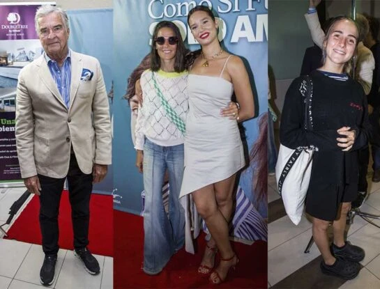 Vidriera: de Juana Viale a Ámbar de Benedictis, los looks de la familia de Manu Viale en el estreno de su nueva película