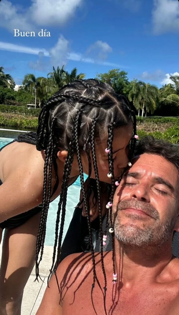 El cambio de look de Rufina, la hija de Nicolás Cabré y la China Suárez, en Punta Cana