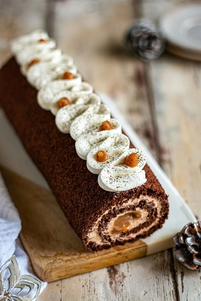 Bûche de Noël: la receta del postre tradicional francés que se sirve en Navidad