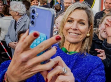 Máxima lució el tono de verde que conquistará la temporada que viene