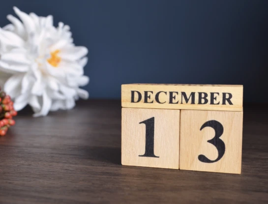 viernes 13 de diciembre