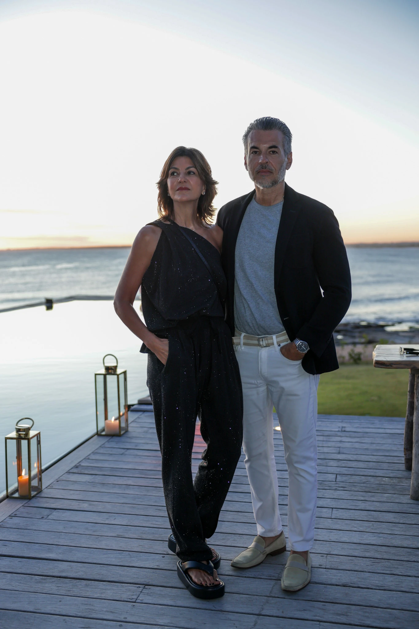 Evangelina Bomparola y Juan Pons