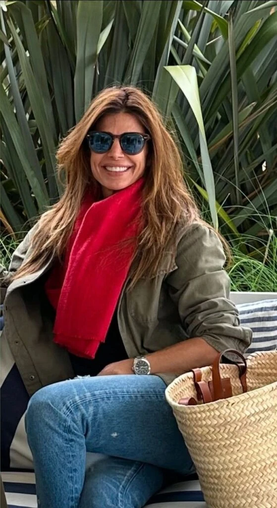 No es la primera vez que Juliana combina estos colores