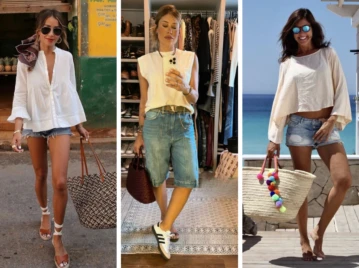 7 looks de verano con un short de jean