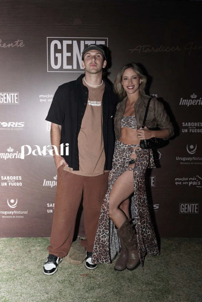 Bautista Mascia y Denisse González.