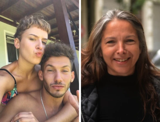 Así era la familia de Alejandra Darín