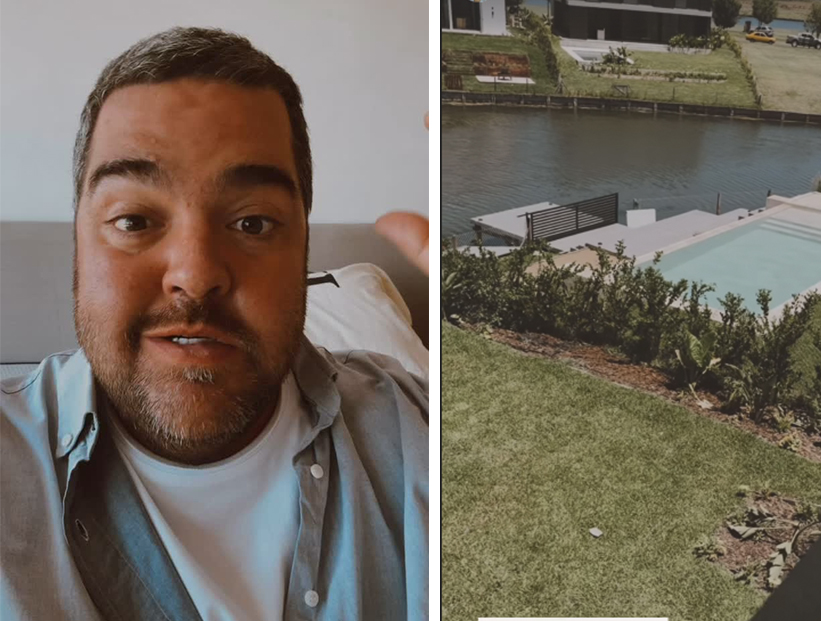Así es la casa nueva de Darío Barassi en Nordelta: el actor mostró su vivienda en plena mudanza
