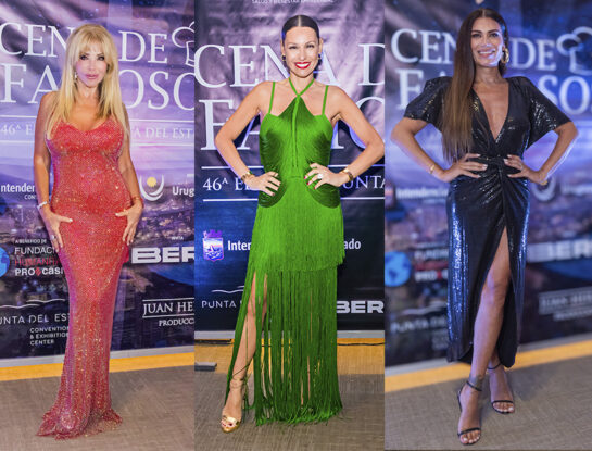 Vidriera: de Pampita a Flor de la V y Graciela Alfano, los looks en la Cena de Famosos de Punta del Este