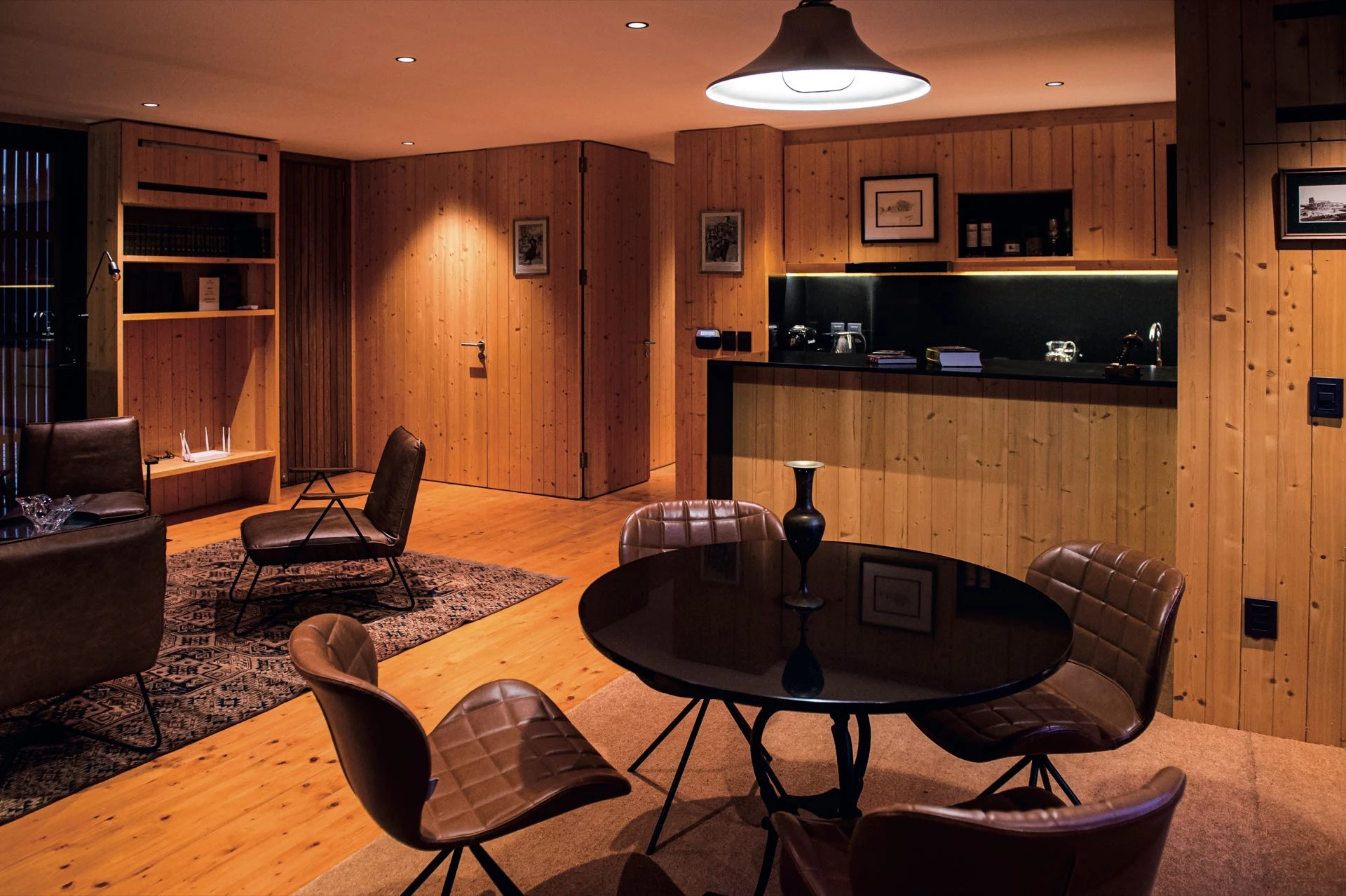 Los espacios sociales -de lectura, trabajo y para compartir- se destacan en Comarca Las Liebres. 