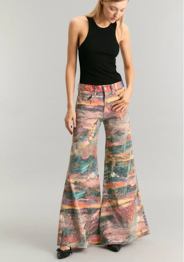 Pantalón Kosiuko modelo Hope Mystical Journey, que usaron tanto Susana como Anita Espasandín