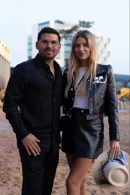 Augusto Marini y Angie Landaburu