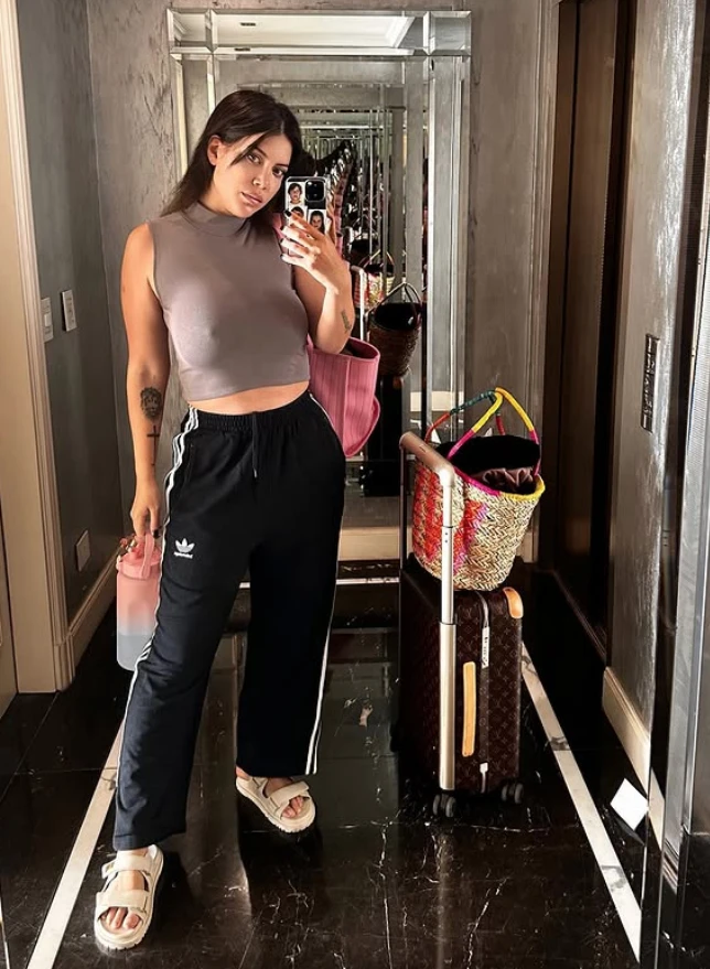 Wanda Nara y su track pant