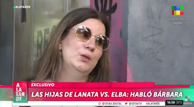 Bárbara Lanata rompió el silencio y se refirió a las declaraciones de Elba Marcovecchio: "Es mentira…"