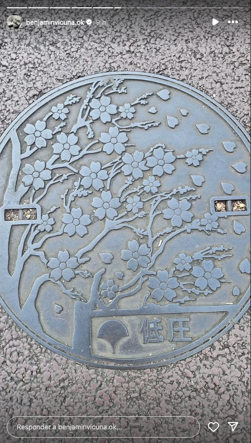 Benjamín Vicuña paseado por Tokio