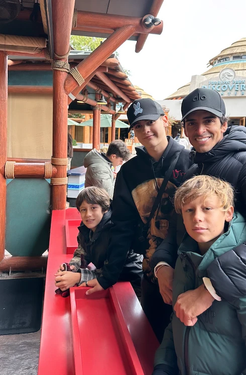 Benicio, Bautista, Guillermo Ardohain y Beltrán