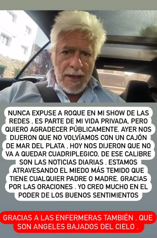 Posteo de Pablo Bañares