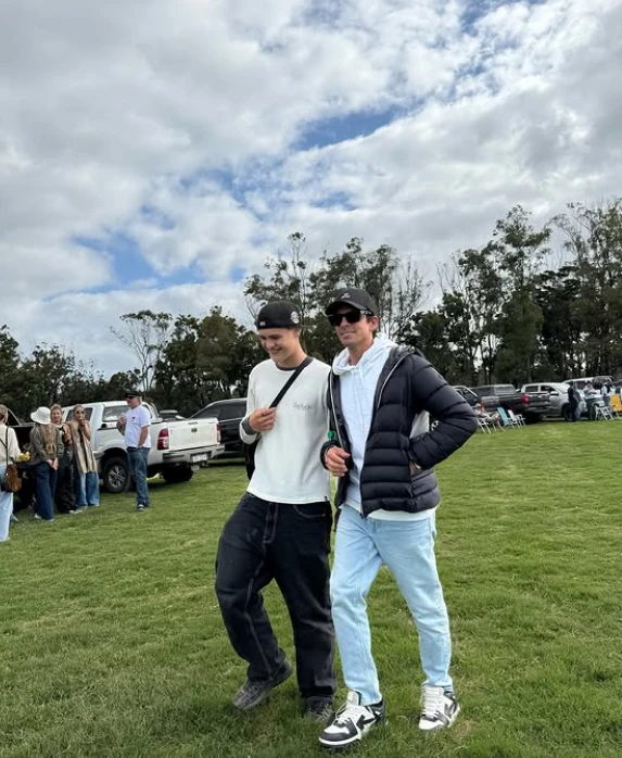 Bautista y su tío Guillermo