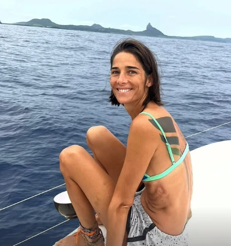 Juana ama la vida en el velero junto a Yago Lange