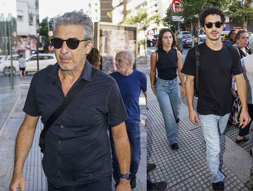 Las fotos del velatorio de Alejandra Darín: Ricardo Darín, Florencia Bas y sus hijos, Chino y Clara, dijeron presente