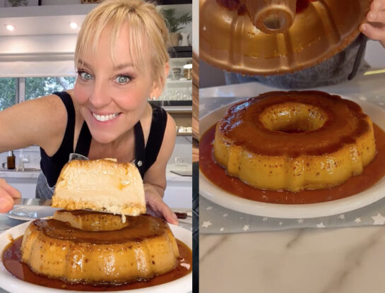 Flan de dulce de leche y coco: la receta de Jimena Monteverde súper fácil y rica