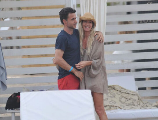 Las fotos de Soledad Solaro con su nuevo novio en las playas de Pinamar: "Me sorprendió el amor"