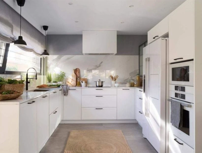 Cocinas en forma de U: por qué son tendencia