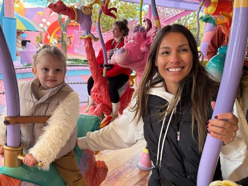 Anita García Moritán y un tierno momento en Disney