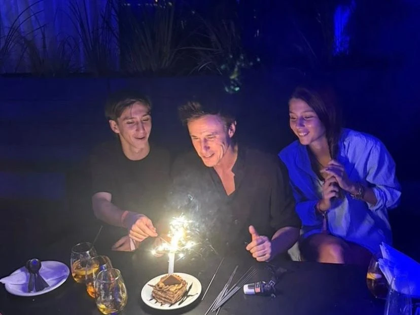 Así festejó su cumpleaños de 50 Roberto García Moritán: "Con más fuerza que nunca"