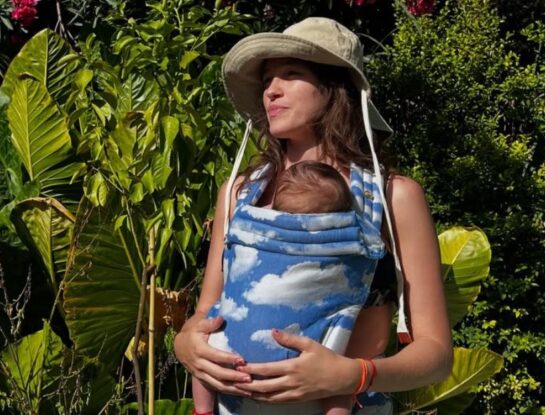 Cande Vetrano mostró cómo pasa su verano junto a su hijo recién nacido, Pino