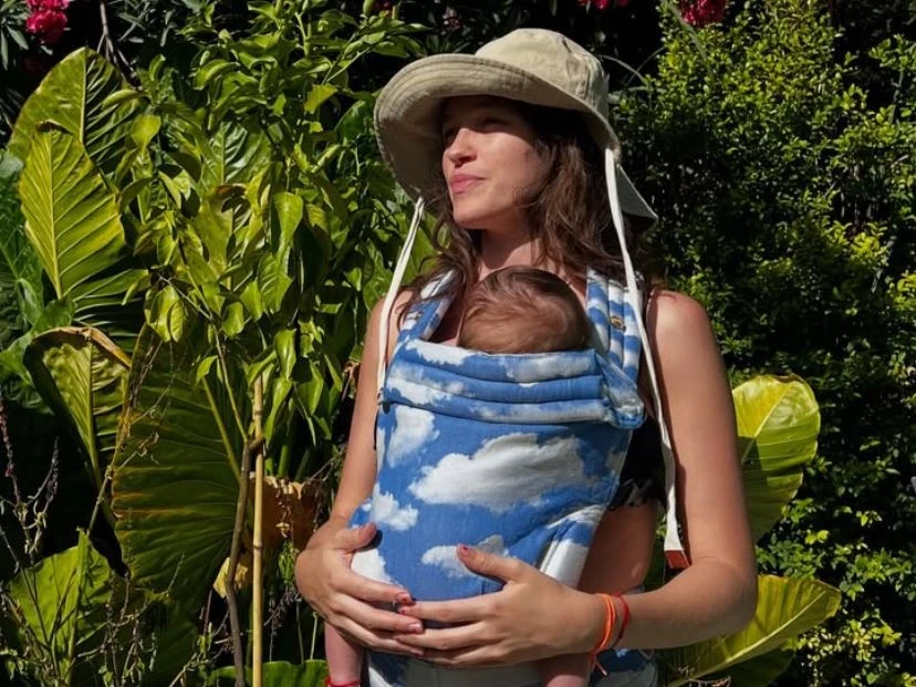 Cande Vetrano mostró cómo pasa su verano junto a su hijo recién nacido, Pino