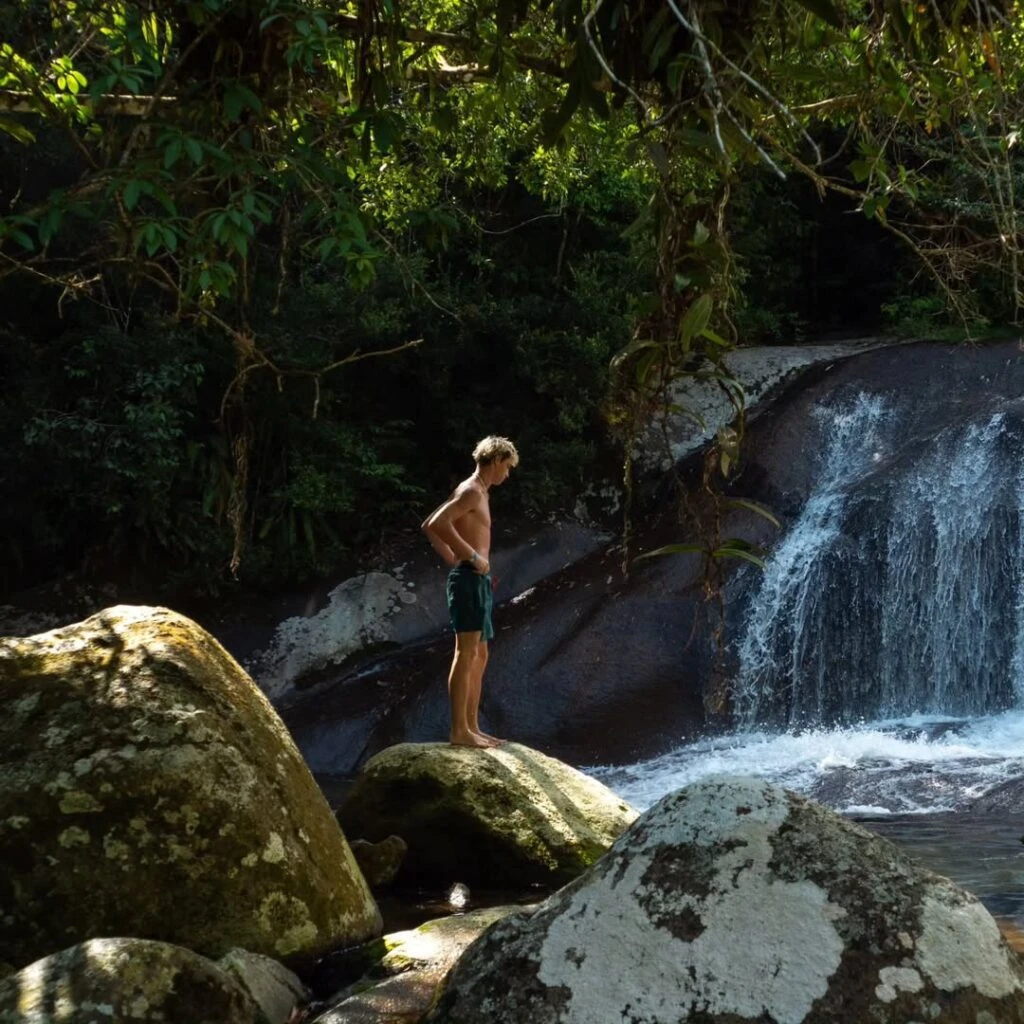 El increíble "parque acuático" que visitó Juana Viale en Brasil