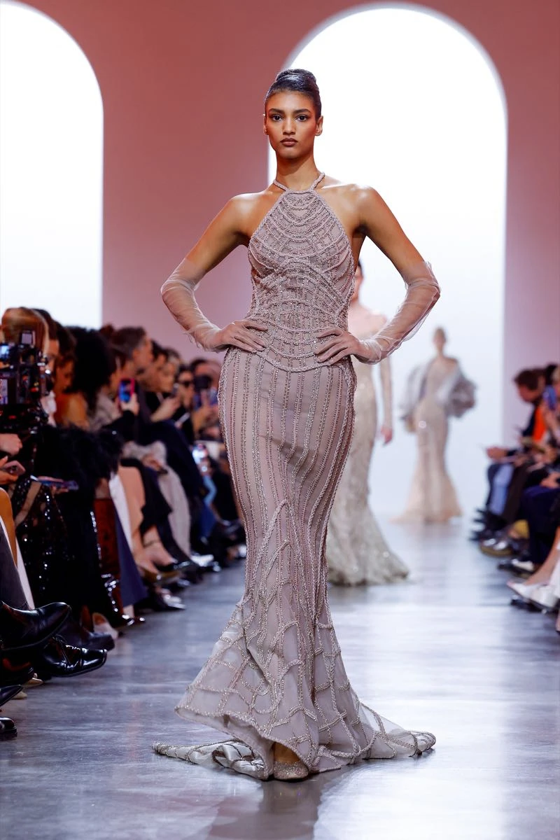 Desfile Elie Saab colección Alta Costura primavera verano 2025