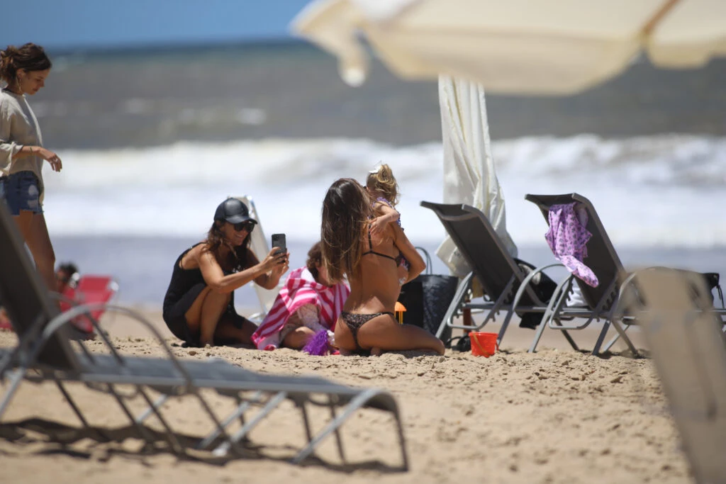 Pampita en Punta del Este