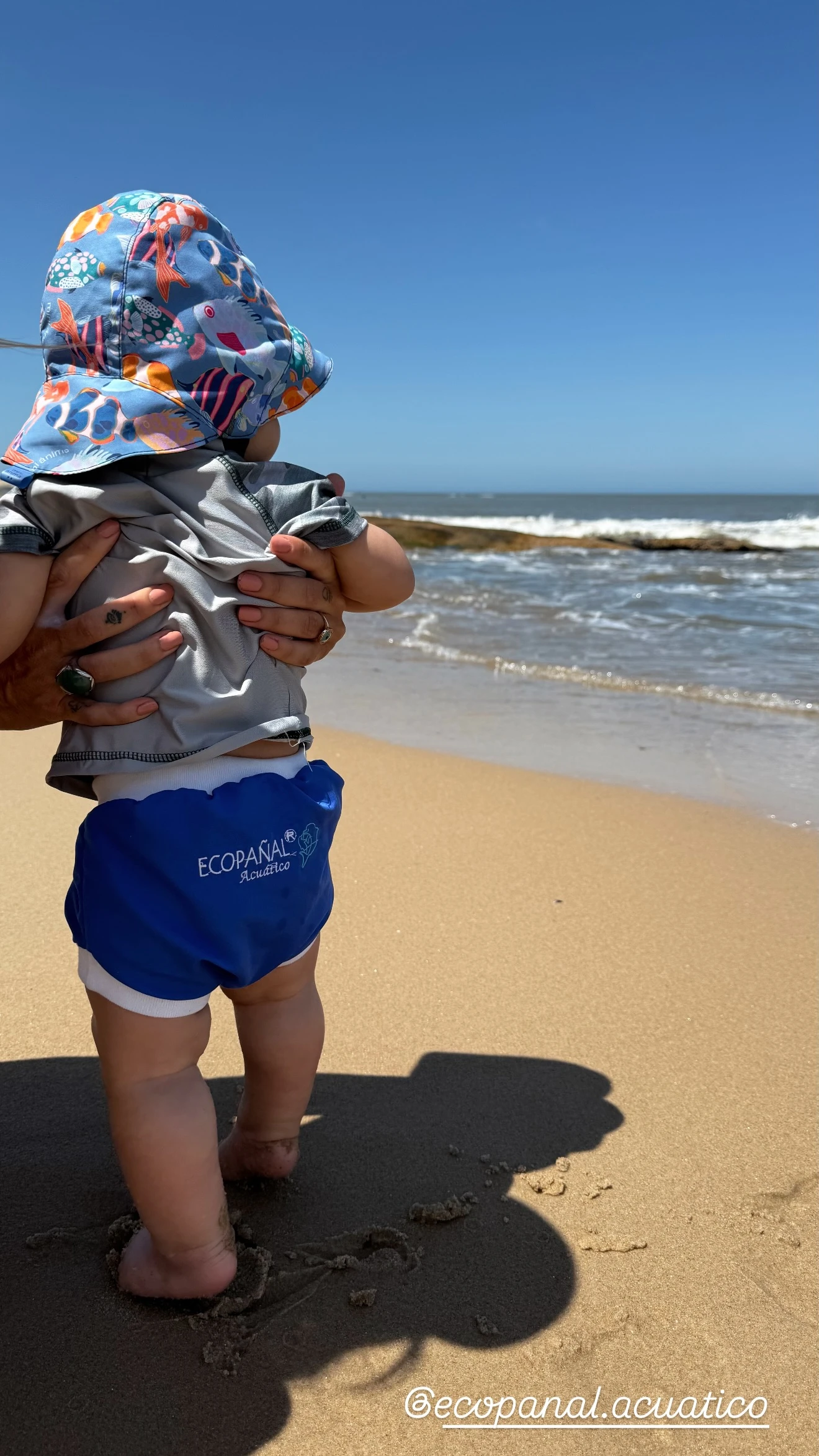 Las fotos de las vacaciones de Nicole Neumann en Uruguay con su familia