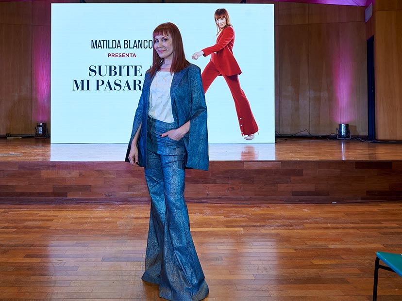 Matilda Blanco presentó "Subite a mi pasarela", el evento inclusivo de moda que celebra la diversidad