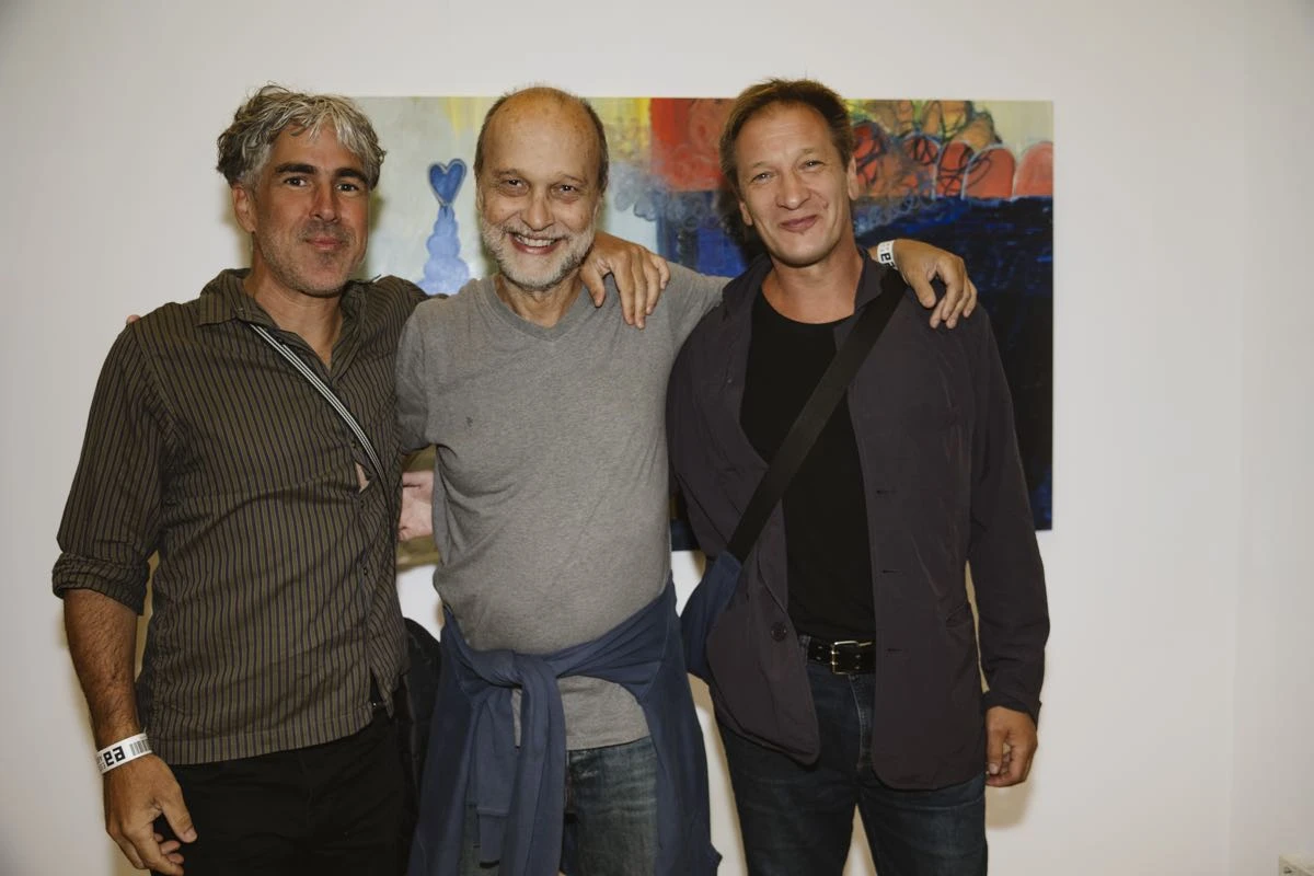 Max Gómez Canle, Pablo Siquier y Vicente Grondona en el preview de Este Arte159