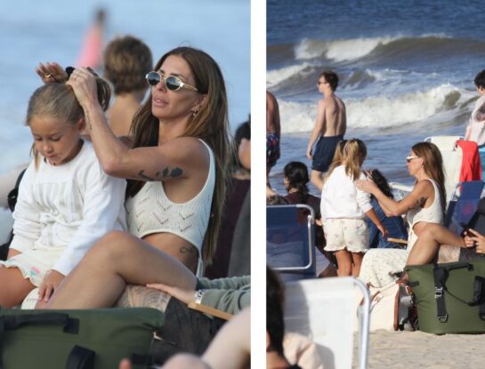 Las fotos de Milagros Brito y su familia en la playa de José Ignacio