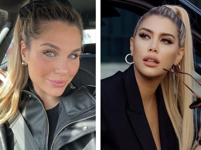 Ivana Icardi y Wanda Nara