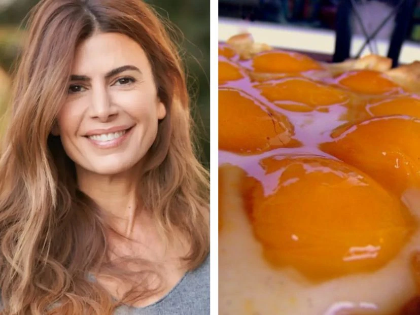 Tarta de damascos de Juliana Awada