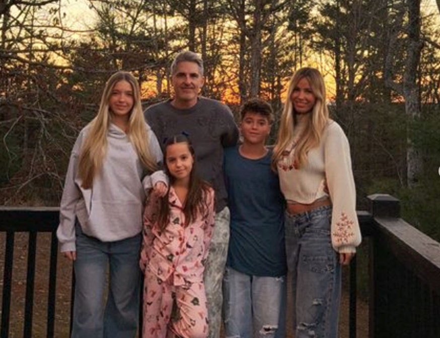 Las vacaciones de Rocío Guirao Díaz con su familia en Nueva York