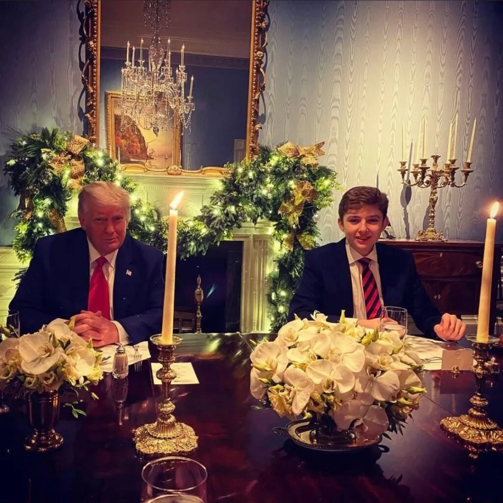 Quién es Barron, el prodigioso hijo de Donald y Melania Trump de 18 años