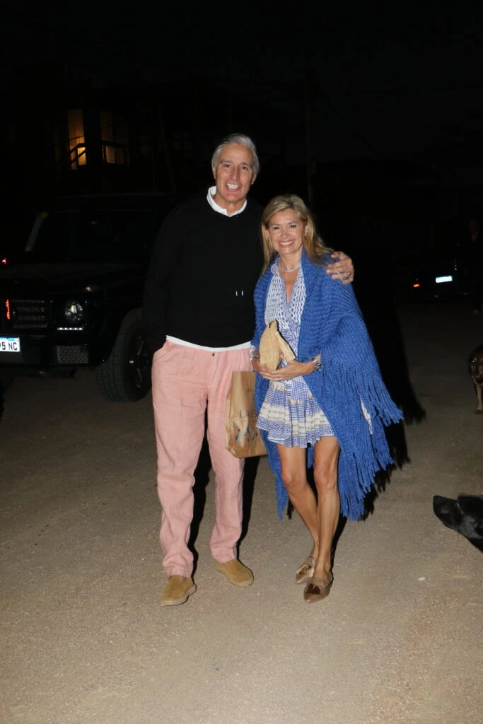 Marcelo Figueiras (Laboratorios Richmond) y su mujer, María Laura Leguizamón