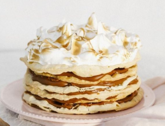 Rogel express: se hace con tapas de empanadas