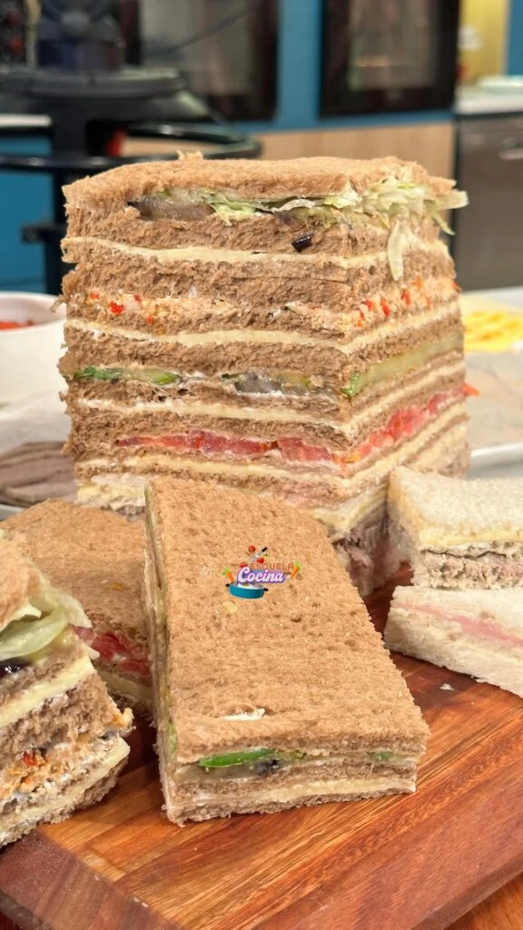 Sandwiches de miga caseros