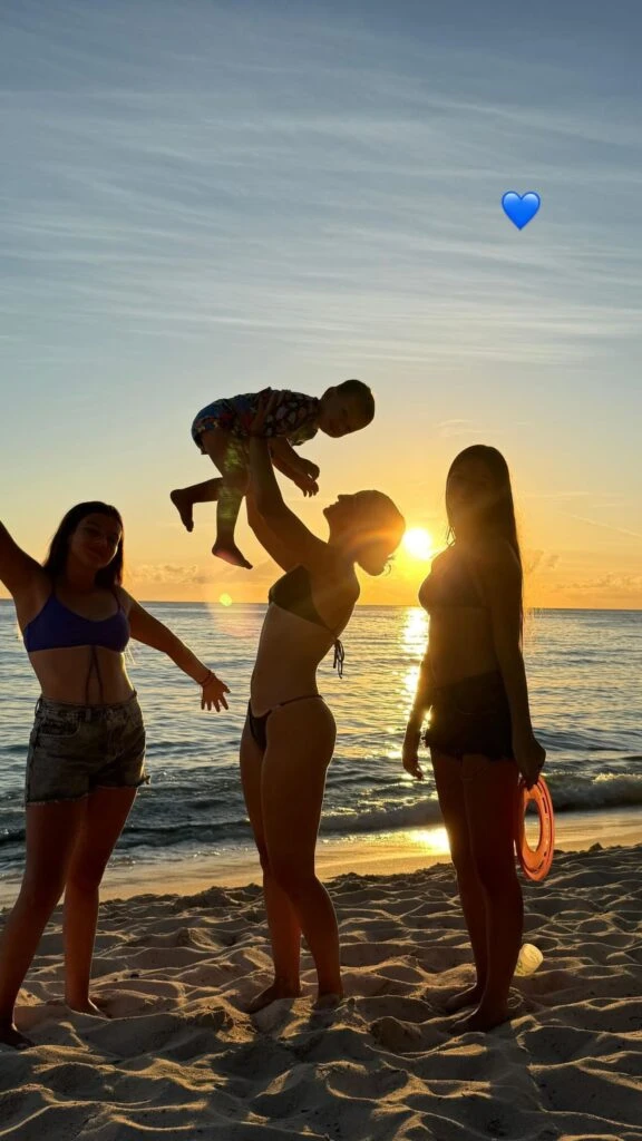 Indiana, Allegra y Sienna Cubero en Punta Cana: las fotos