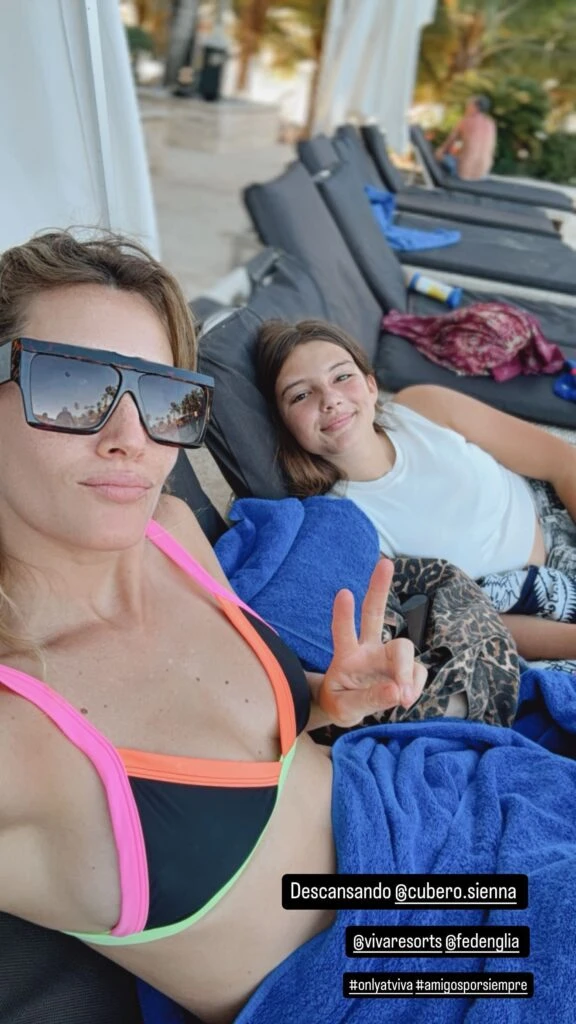 Indiana, Allegra y Sienna Cubero en Punta Cana: las fotos