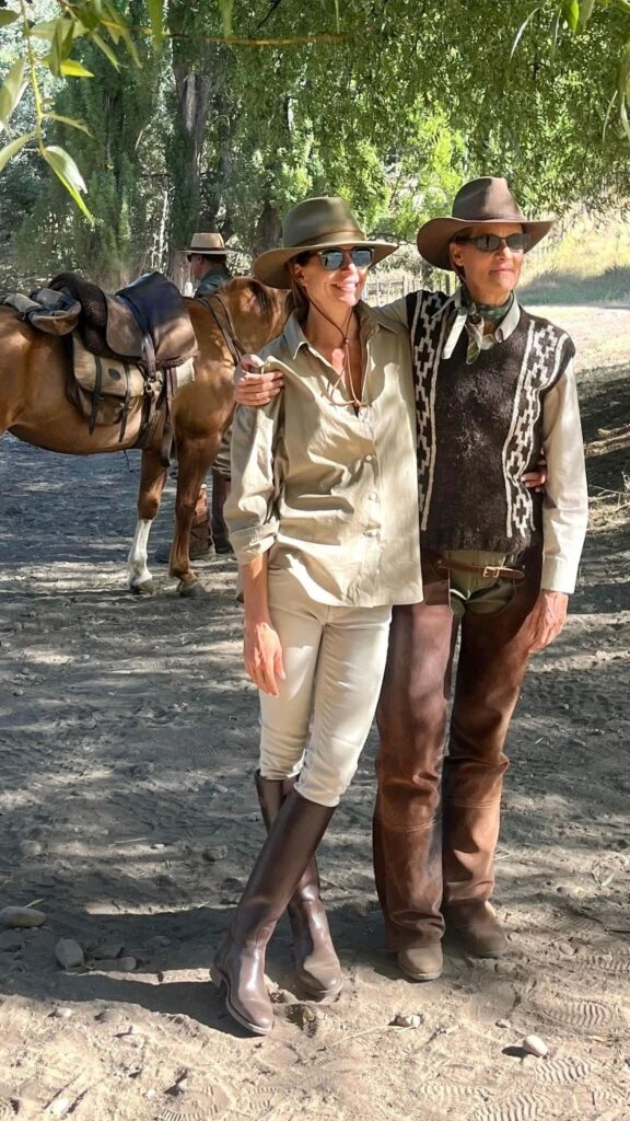 Las fotos de Juliana Awada cabalgando en la Patagonia